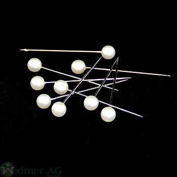 Perlen mit Nadel, 120Stk/Box