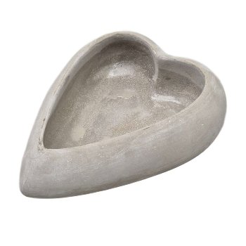 Herzschale, 19.5x15.5H6 cm