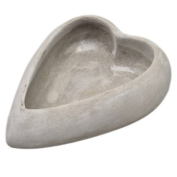 Herzschale, 23.5x18.5H6.5 cm