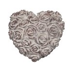 Herz mit Rose, 10.2x10 cm