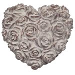 Herz mit Rose, 14.5x13.3 cm