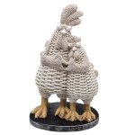 Huhn x2, H28.2 cm
