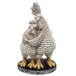 Huhn x2, H28.5 cm
