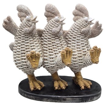 Huhn x3, H21 cm