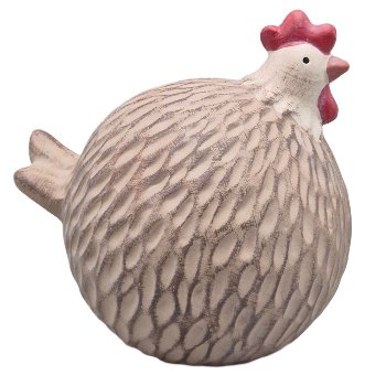 Huhn, H17.5 cm
