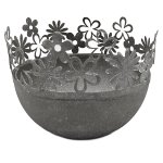 Schale mit Blumen, 11x14 cm