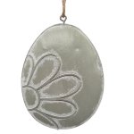 Ei-Hänger mit Blume, 10x7.8 cm