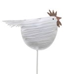Huhn auf Stab, 11xL37.5 cm