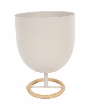 Topf auf Fuss, D12H15.5 cm