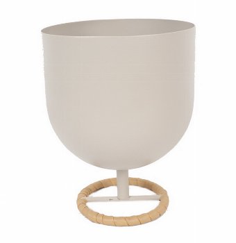 Topf auf Fuss, D14H20 cm