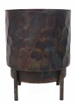 Topf mit Fuss, D18H24 cm