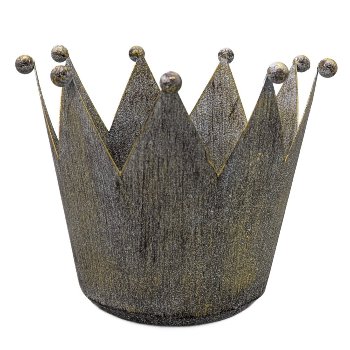 Krone, 12x15x15 cm
