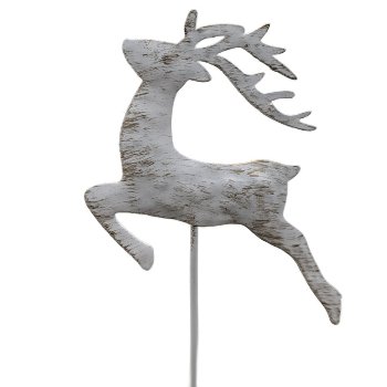 Hirsch auf Stab, 6x23 cm