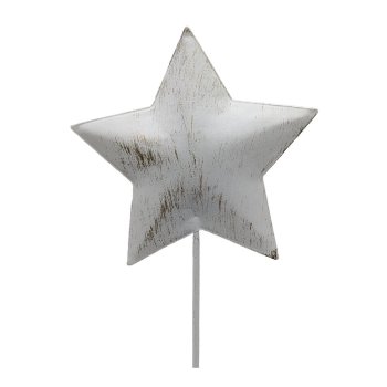 Stern auf Stab, 10x37 cm