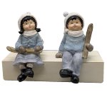 Kinder sitzend S/2, H16 cm