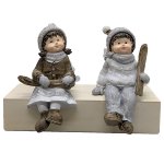 Kinder sitzend S/2, H16 cm