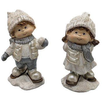 Winterkinder S/2, H13.9 cm