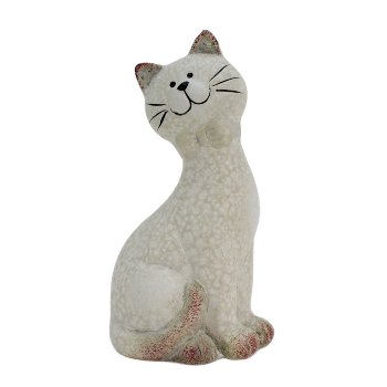Katze sitzend, H10 cm