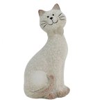 Katze sitzend, H15 cm