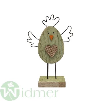 Huhn stehend, H19.5 cm