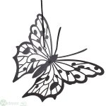 Schmetterling zH. 17.5x16 cm