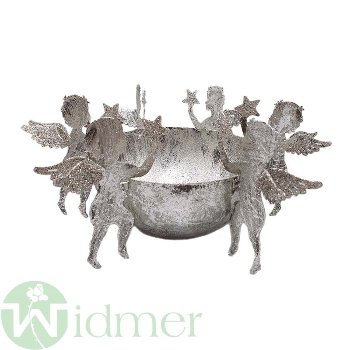Schale mit Engel, D18H8.5 cm