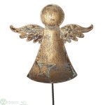 Engel auf Stab, 10x33.5 cm