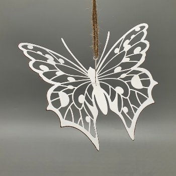 Schmetterling zH. 14x12 cm