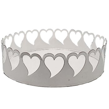 Schale mit Herz, D22H5 cm