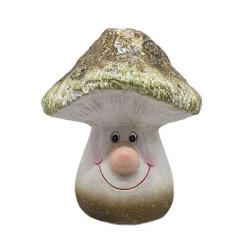 Pilz mit Gesicht, H9.3 cm