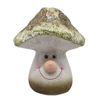 Pilz mit Gesicht, H13.5 cm
