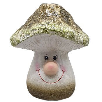Pilz mit Gesicht, H17.5 cm