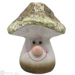Pilz mit Gesicht, H17.5 cm