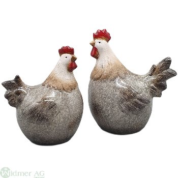 Huhn S/2, 15.7x11x18.6 cm