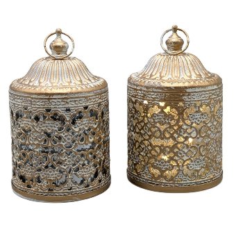 LED-Laterne D7.5H14 cm