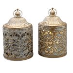 LED-Laterne D7.5H14 cm
