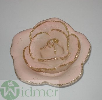 Rosenkerze D7/H5,5 cm
