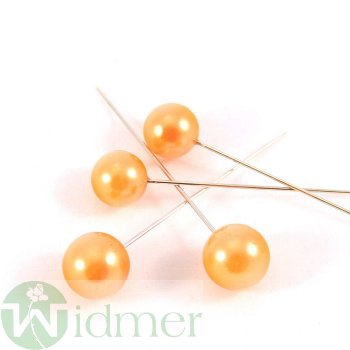 Perle mit Nadel, S/2, 48Stk/Bx