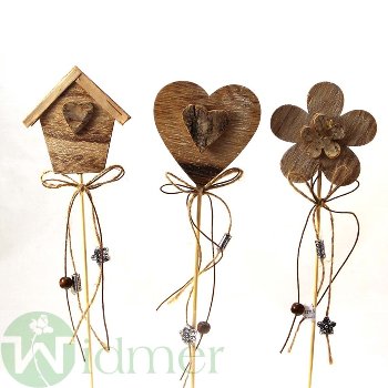 Holzstecker ass S/3, 28 cm