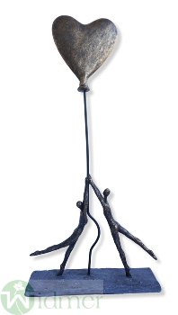 Herz-Ballon-Skulptur