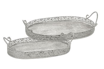 Tablett oval S/2