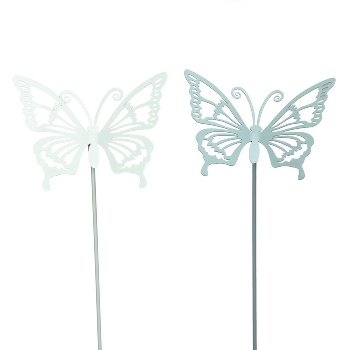 Schmetterling auf Stab 24cm