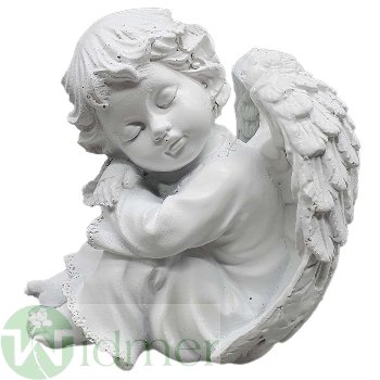 Engel sitzend, H12 cm