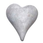 Zement Herz, D13 cm