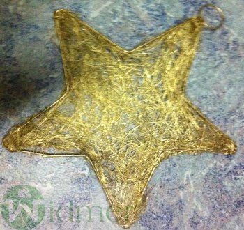 Stern 12 cm mit Stiel