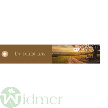 Schleife 3x17 cm, 49 09 11242